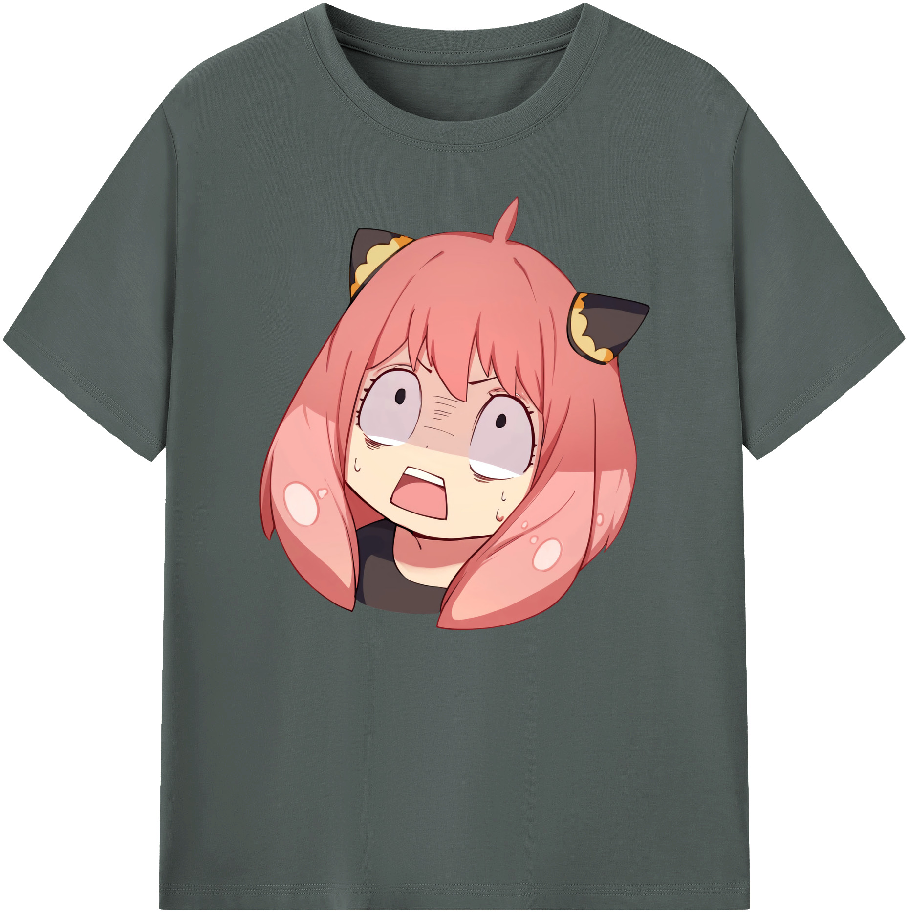 （画像用） SPY×FAMILY间谍家家酒 綿100％ メンズ半袖Tシャツ｜肌触りやわらか＆通気性